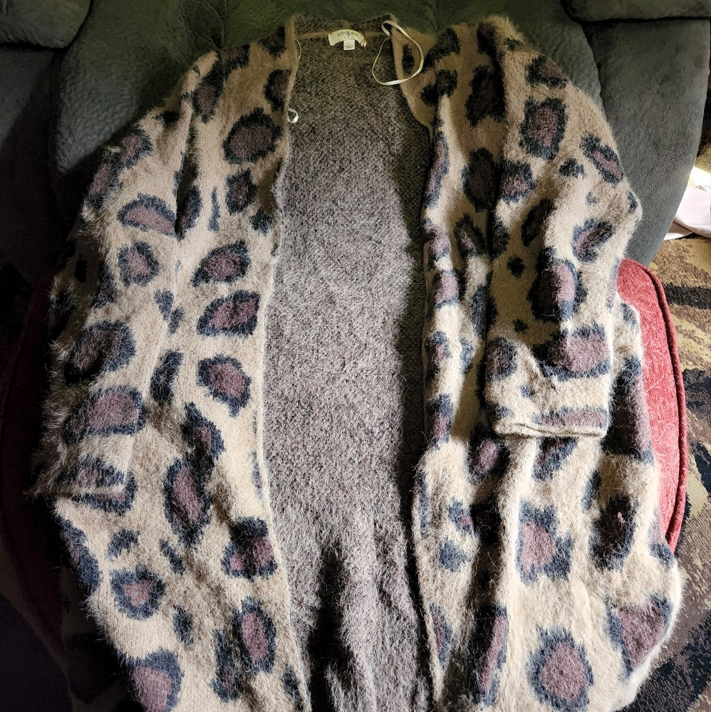 Umgee fuzzy cardigan